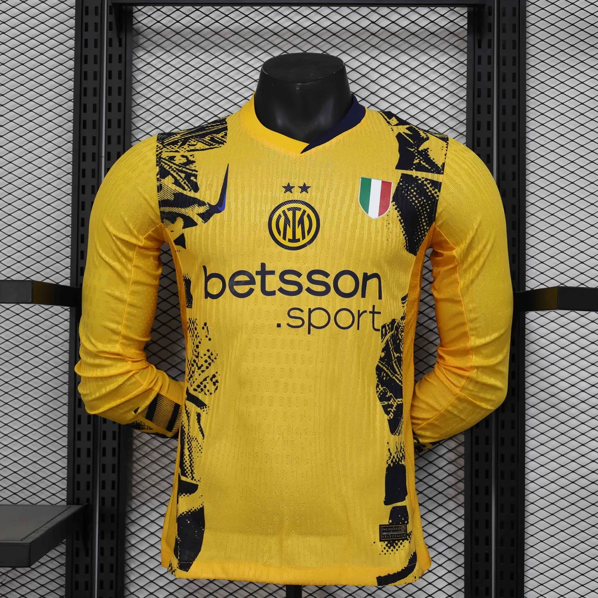 24-25 Inter Milan Third Kit Long Sleeve Player Version Shirt AAAAJersey Supplier Yupoo 3