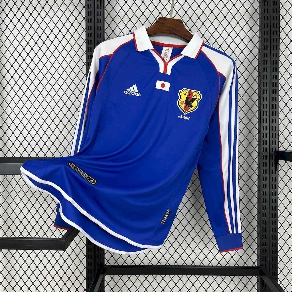 2000 Japan Home Retro Kit Long Sleeve Vintage Shirt AAAAJersey Supplier Yupoo 2