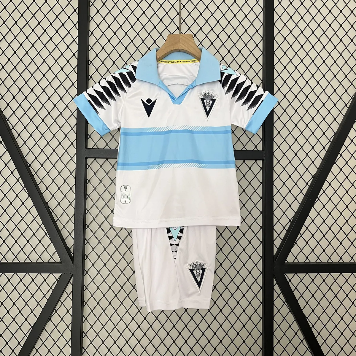 24-25 Cadiz Away Kid Kits Youth Apparels Sport AAAAJersey Yupoo 9