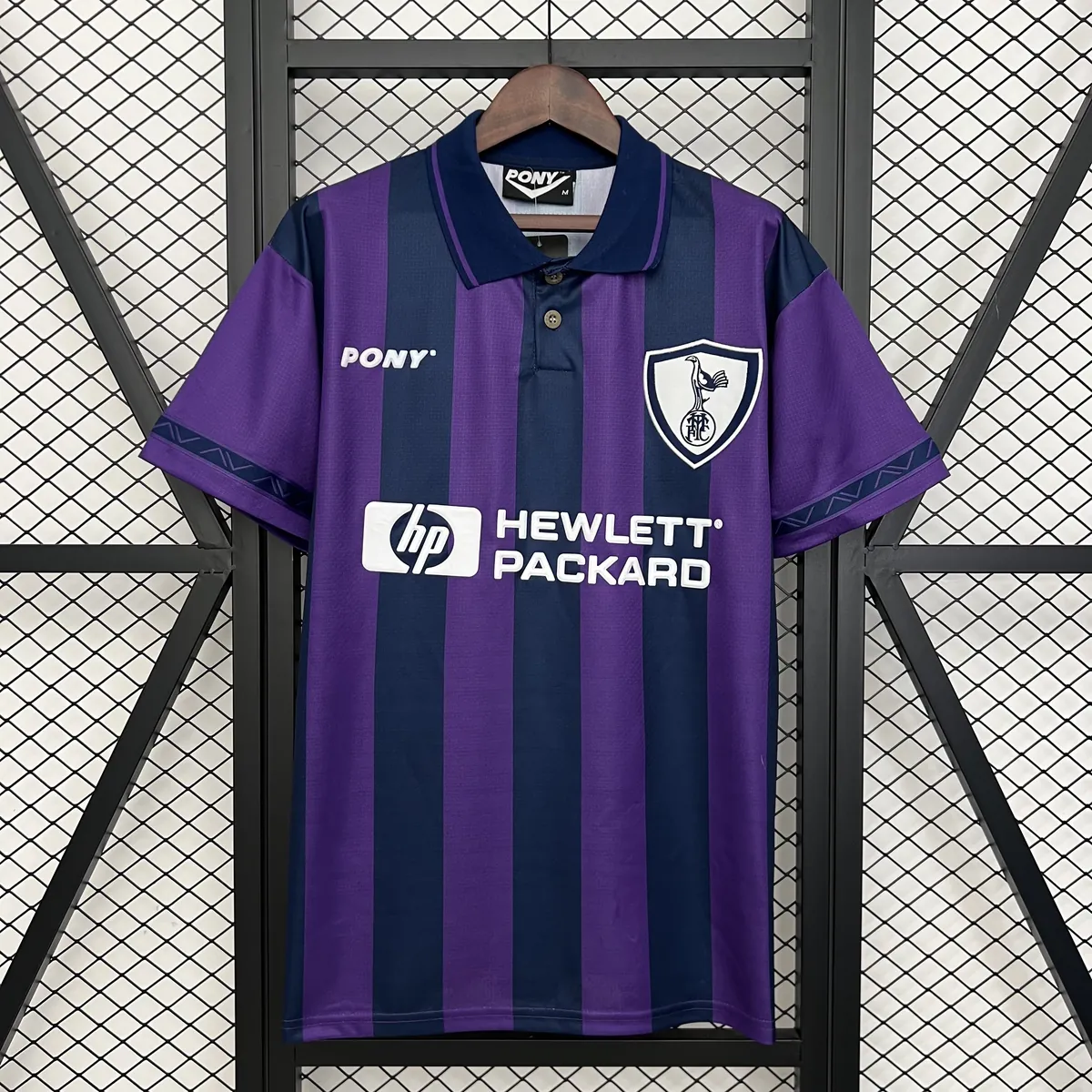 95-97 Tottenham HotSpur Away Retro Kit Vintage Sino Shirt AAAAJersey Wholesale Yupoo 7