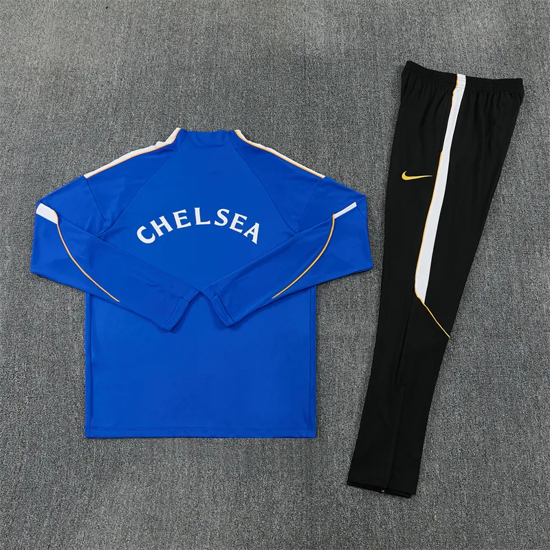 26-27 Chelsea Mens Kit Football Aldult Training Long Sleeve Tracksuit Yupoo 5 1