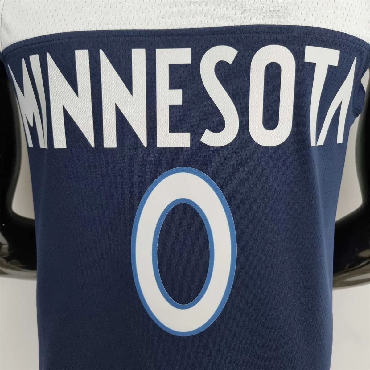 75th Anniversary Minnesota Timberwolves Russell #0 Royal Blue NBA Jersey 2