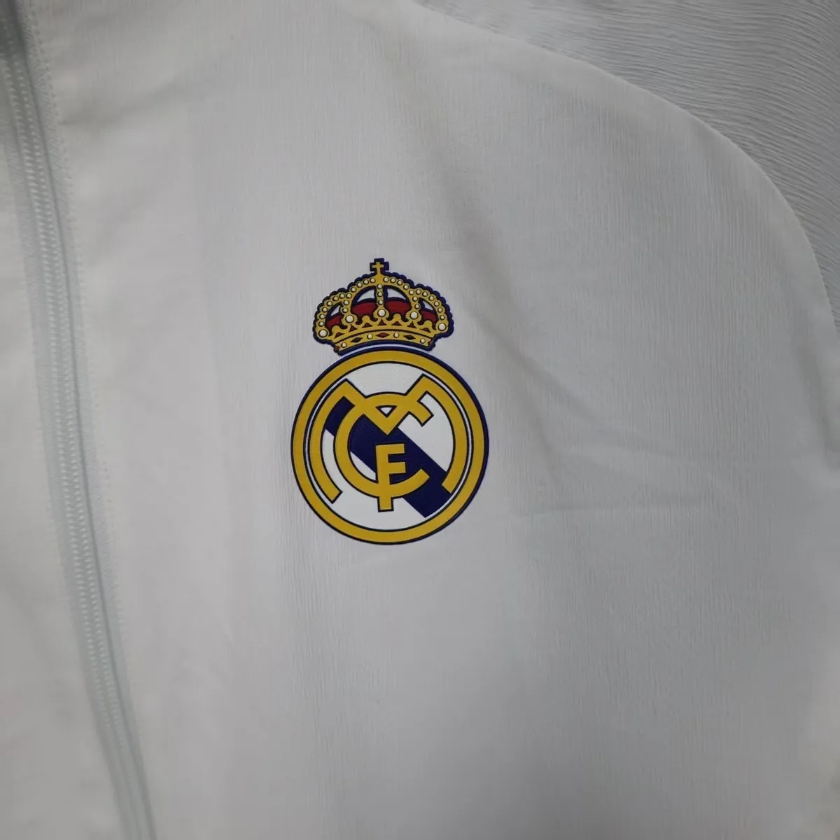 25-26 Real Madrid White Windbreaker Jacket AAAAJersey Supply Yupoo 4