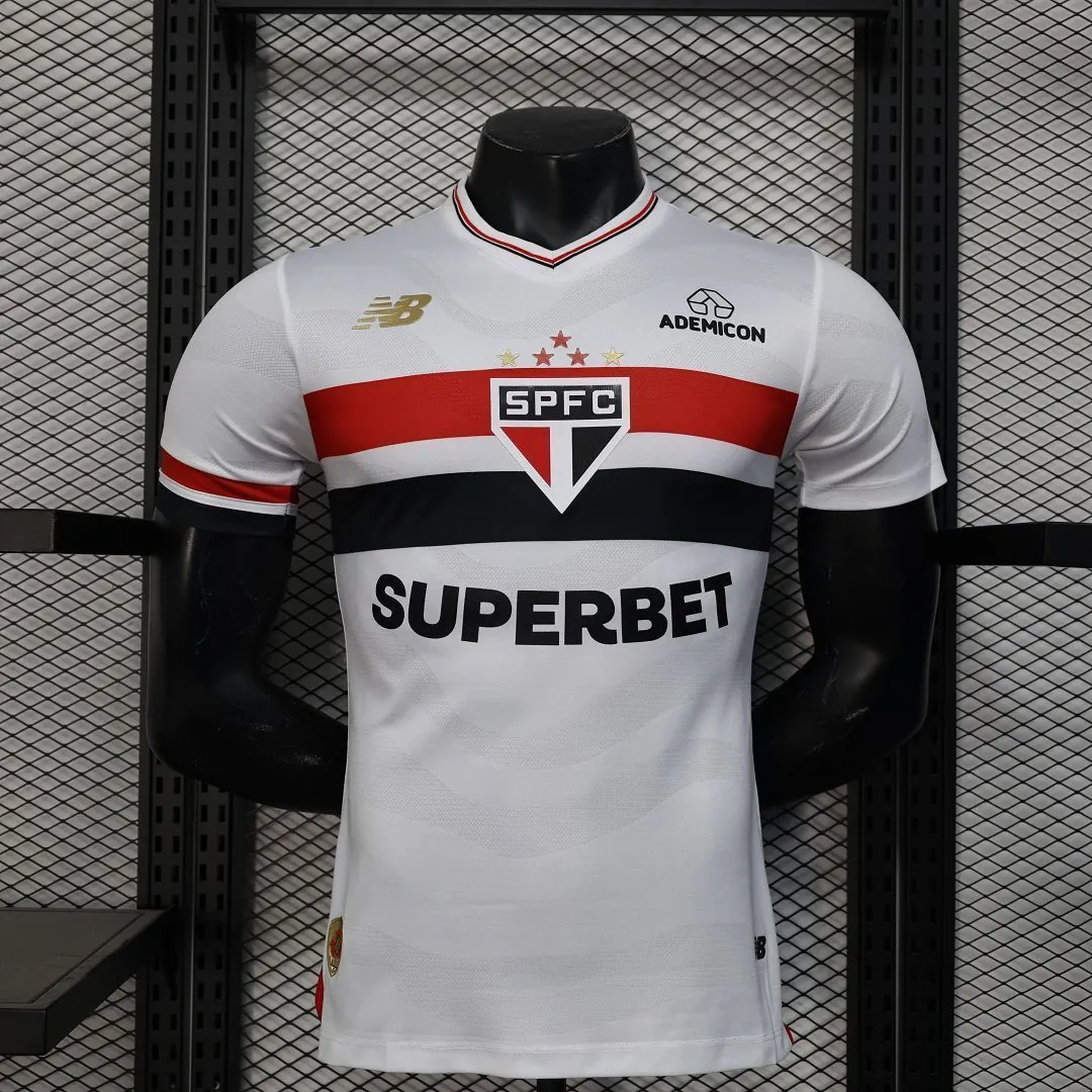 25-26 Sao Paulo Home All Sponsors Kit Player Version Shirt AAAAJersey Wholesale Yupoo 11