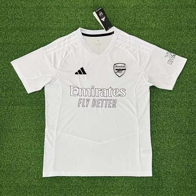 23-24 Arsenal Whiteout Kit Cheap Jersey Yupoo 3