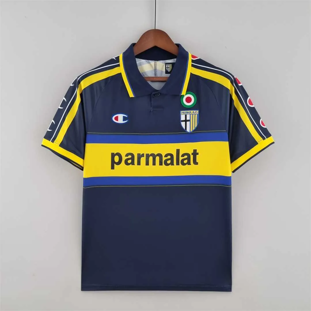 99-00 Parma away Cheap Football Kit 8