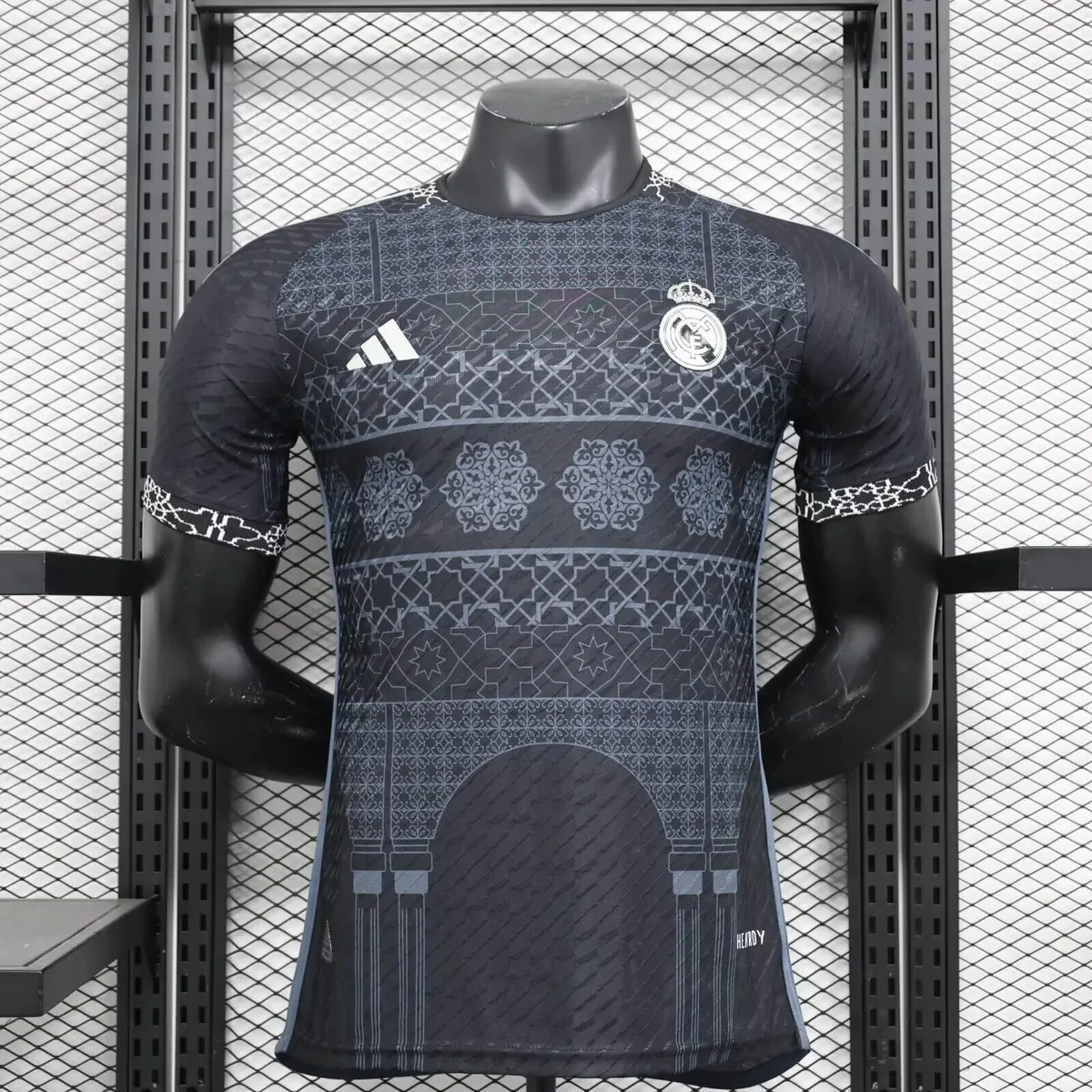 24-25 Real Madrid Special Edition Black Mandala Player Version Shirt Sport AAAAJersey Yupoo 3