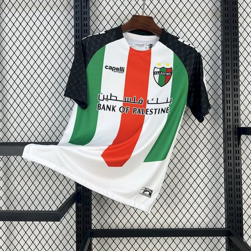25-26 Palestino Home Shirt Football Uniform AAAAJersey Yupoo 7
