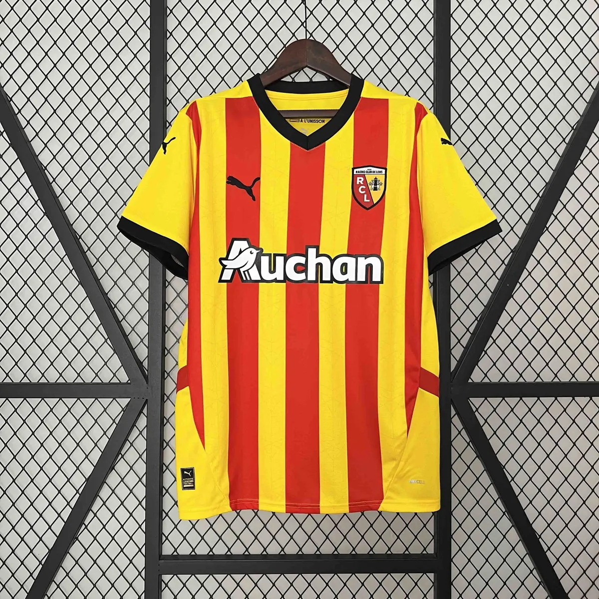 24-25 Lens Home Kit Football Uniform AAAAJersey Supplier Yupoo 8