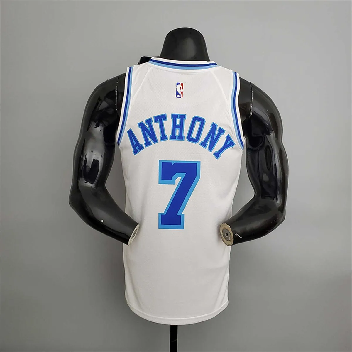 Lakers Anthony#7 Latin Night (High Head) White 2