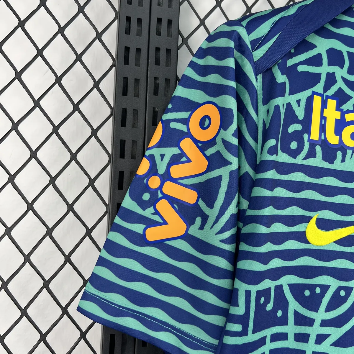 2024 Brazil Mens Pre-Match Kit Football Retro T-Shirt AAAAJersey Supply Yupoo 9 2