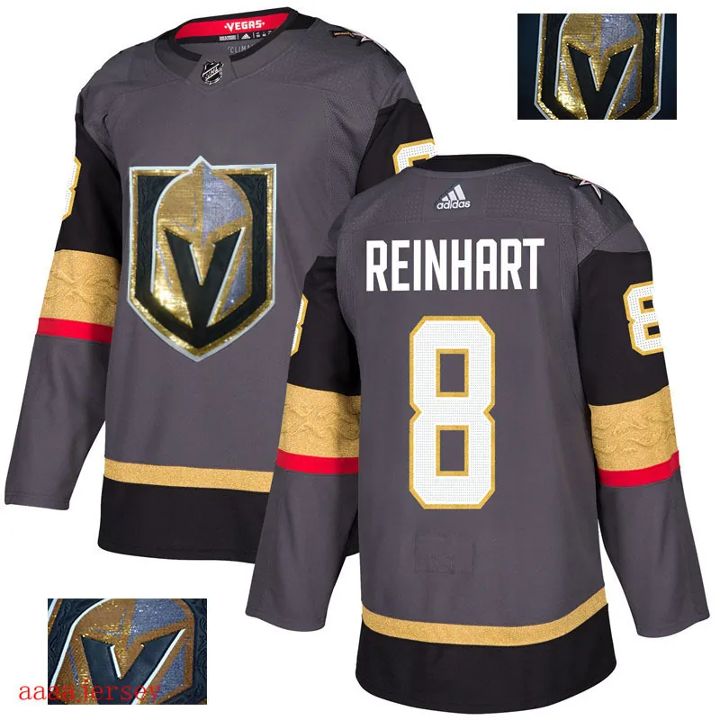 2018 Vegas Golden Knights ice hockey jersey M-3XL 维加斯金骑士队时尚亮片款冰球服 38