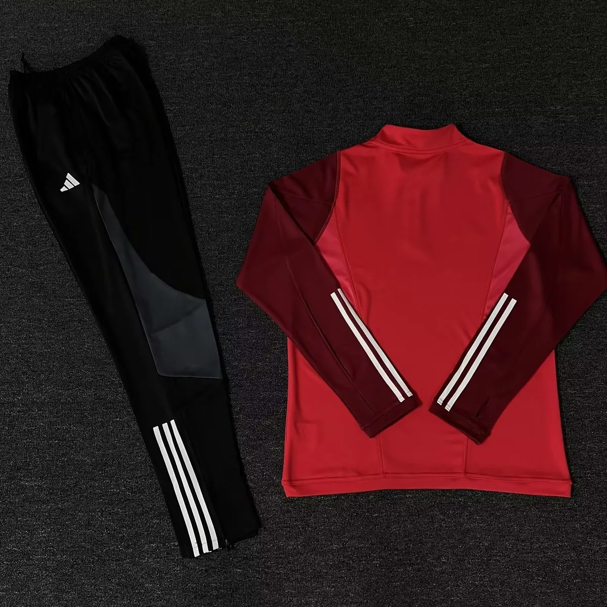 23-24 Benfica Training Suits Red Long Sleeve Kits Football Jerseys Yupoo 3
