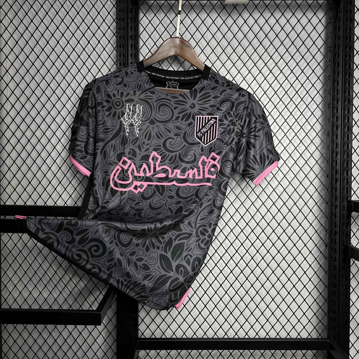 2024 Palestina Training Black Kit Football Apparel AAAAJersey Wholesale Yupoo 3