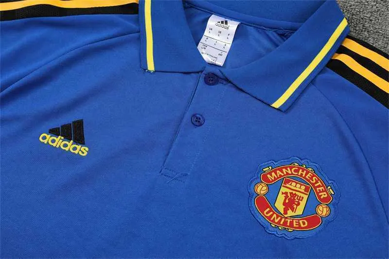 Manchester United Polo color blue 4