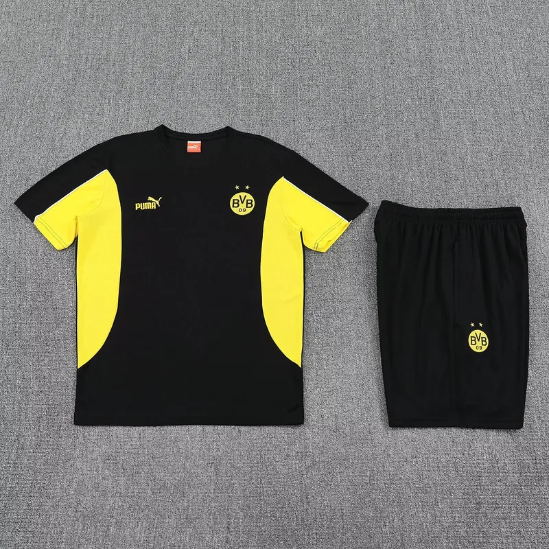 25-26 Dortmund Black&Yellow Training Kits Football Tracksuits 1