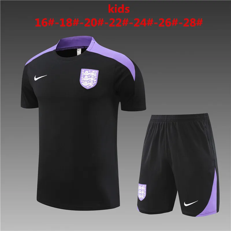 2024 England Training Kids Soccer Jerseys Football Shirts 1