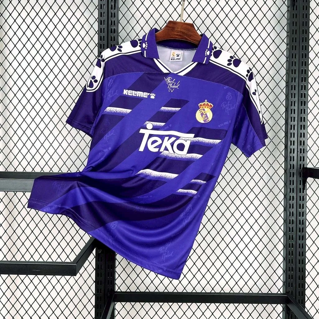94-96 Real Madrid Away Retro Kit Vintage Shirt AAAAJersey Supplier Yupoo 7