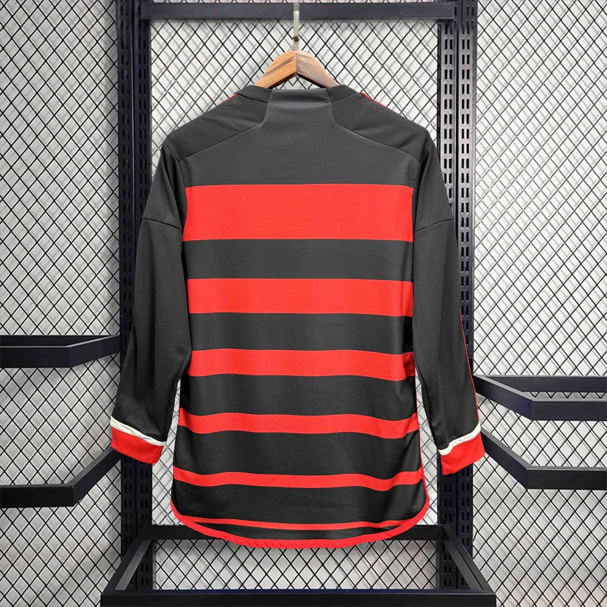 24-25 Flamengo Home Kit Long Sleeve Shirt Jersey Supplier Yupoo 4