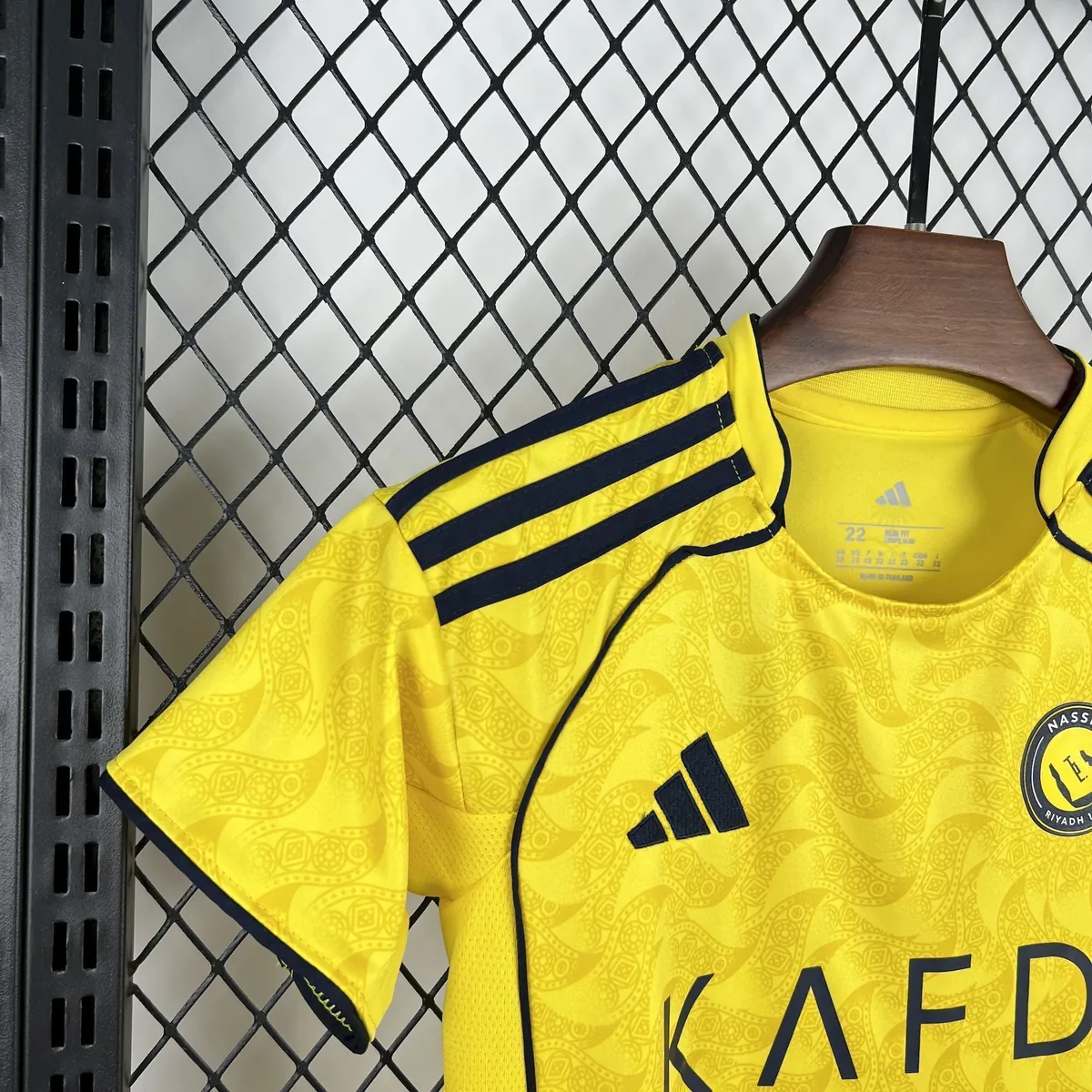 25-26 Al-Nassr Home Kid Kits Youth Apparels AAAAJersey Supply Yupoo 5