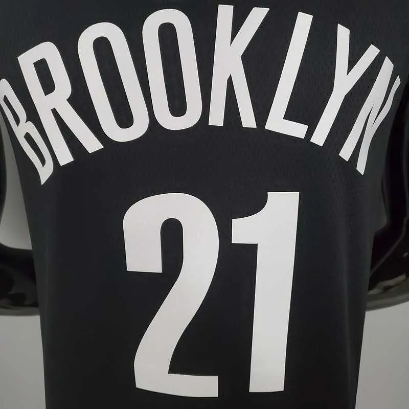 ALDRIDGE#21 Brooklyn Nets black 4