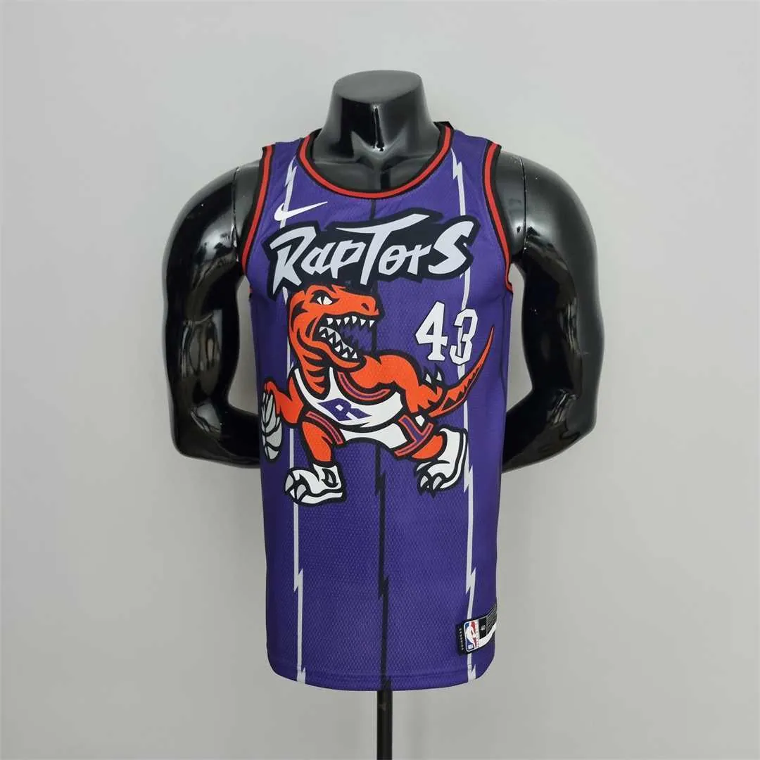 Toronto Raptors SIAKAM #43 Purple NBA Jersey 10