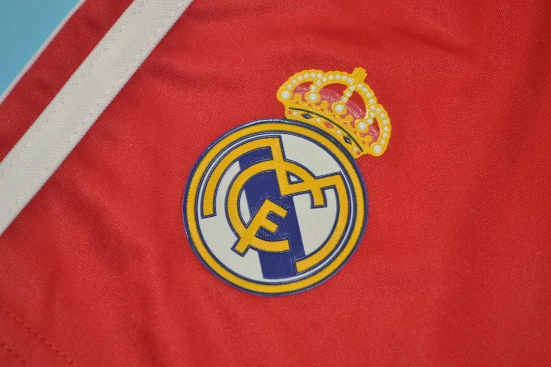 11-12 Real Madrid red shorts 6