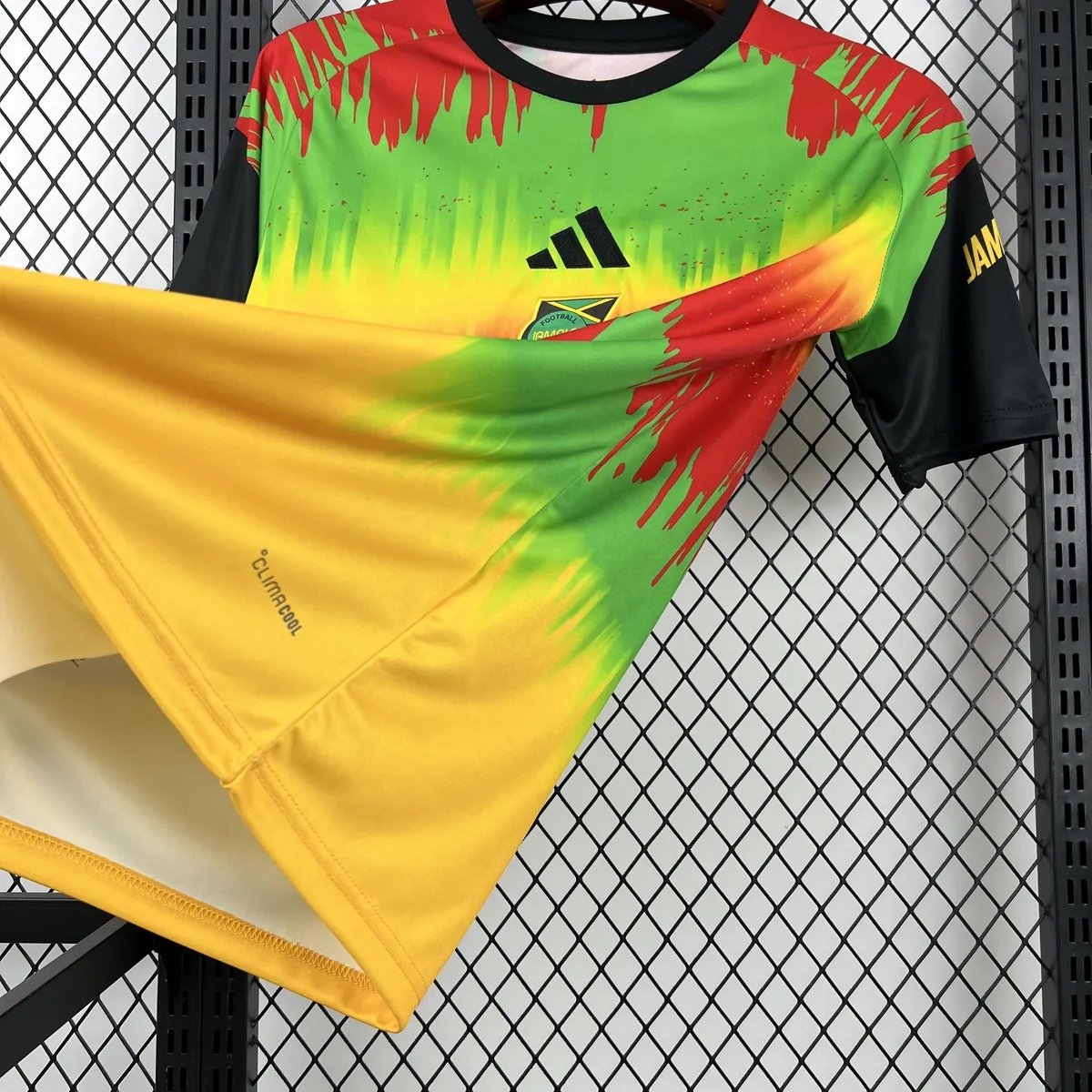 2026 World Cup Jamaica Bob Pre Match Soccer Shirt Fan Version 1