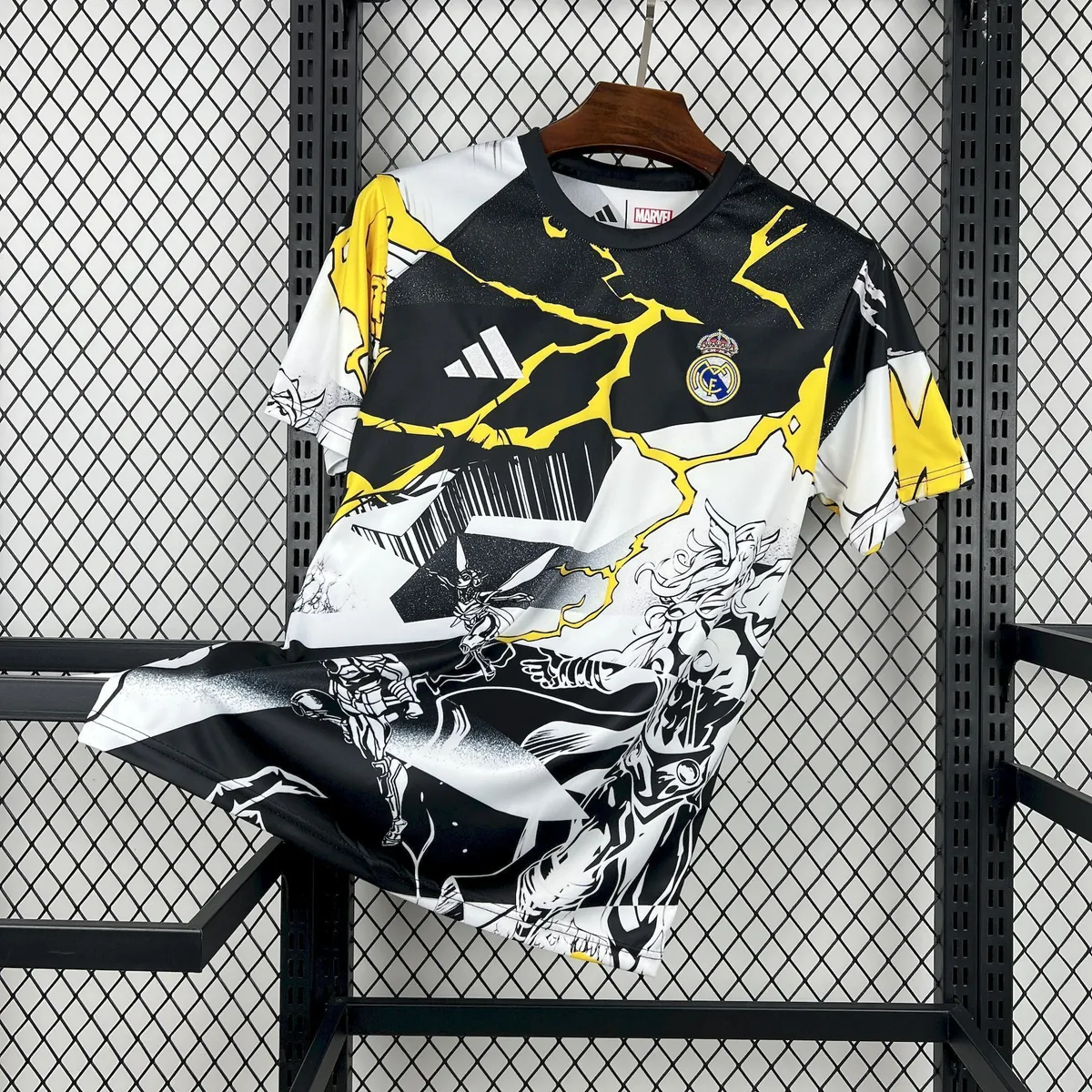 25-26 Real Madrid Pre-Match Football T-Shirt AAAAJersey Wholesale Yupoo 7