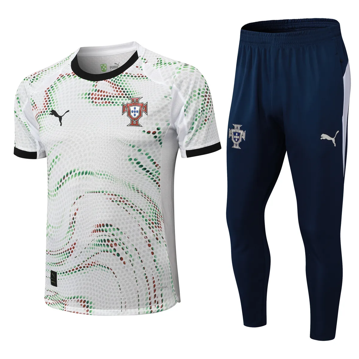 2025 Portugal Away Player Version Training Kits Football Tracksuits 3