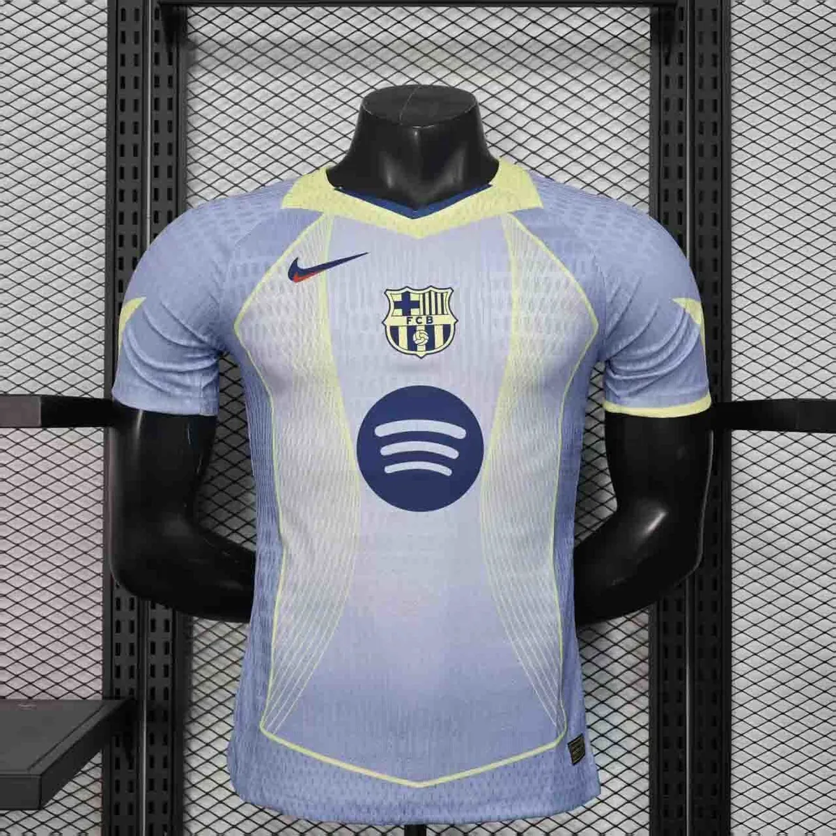25-26 Barcelona Blue Special Edition Kit Player Version Shirt AAAAJersey Wholesale Yupoo 3