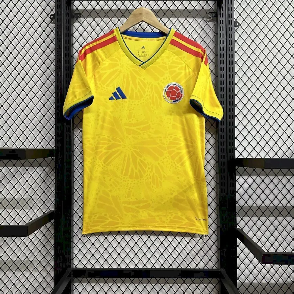 2026 World Cup Colombia Home Kit Football T-Shirt AAAAJersey Supply Yupoo 6