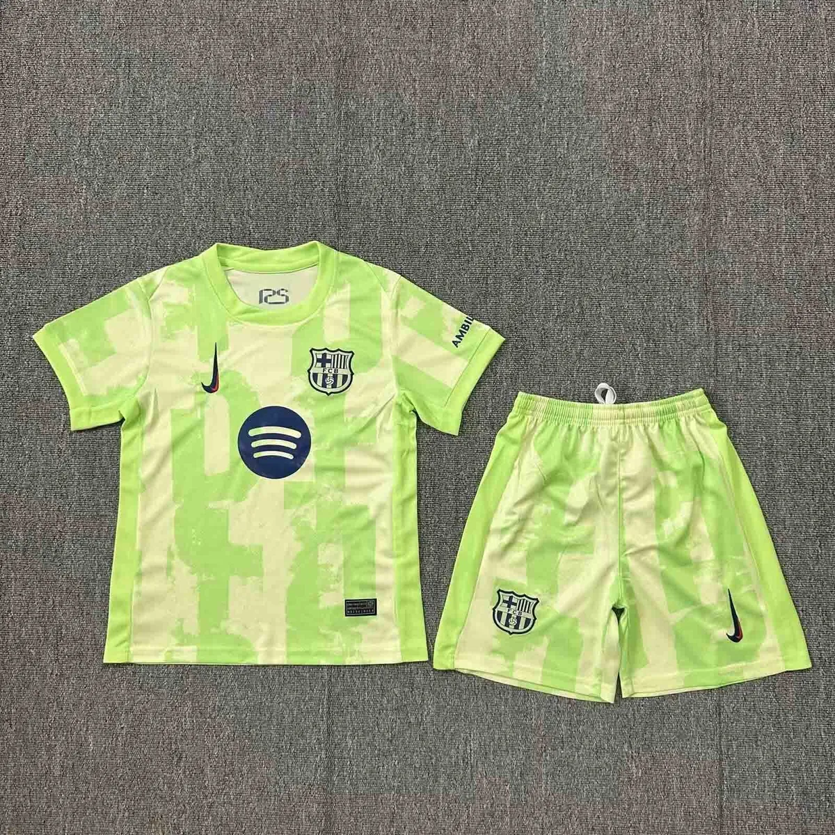 24-25 Barcelona Third Kids Kits Youth Apparels AAAAJersey Supplier Yupoo 2