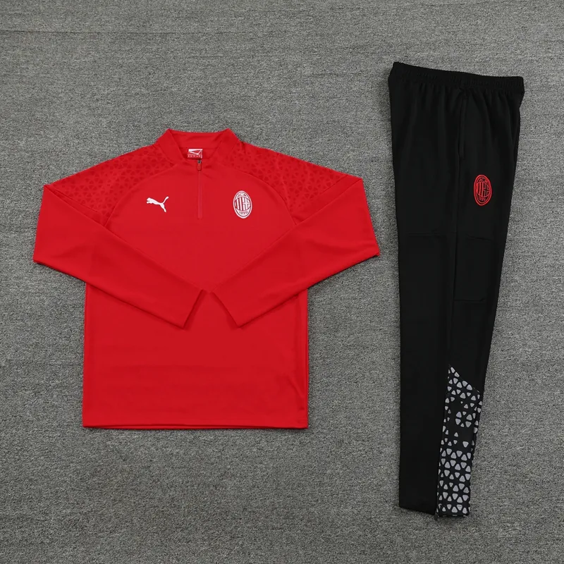 23-24 AC Milan Long Sleeve Training Suit Yupoo 1