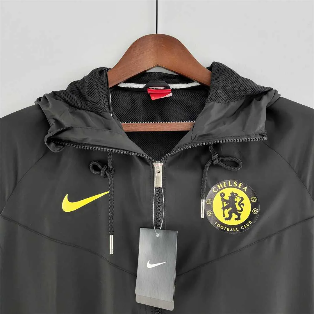 22-23 Chelsea black Windbreaker 4