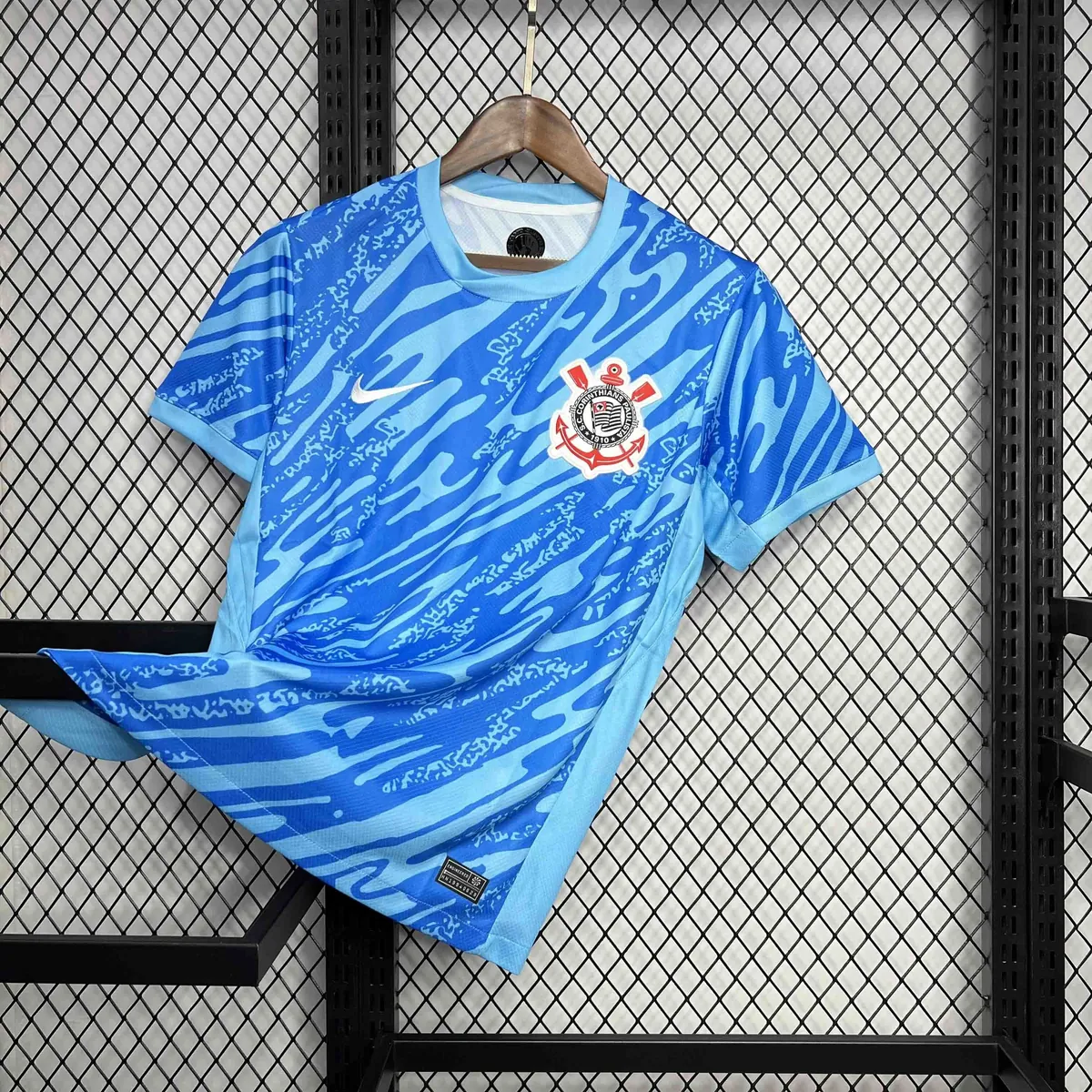 24-25 Corinthians Goalkeeper Blue Kit Soccer Unifrom AAAAJersey Dropshiping Yupoo 2