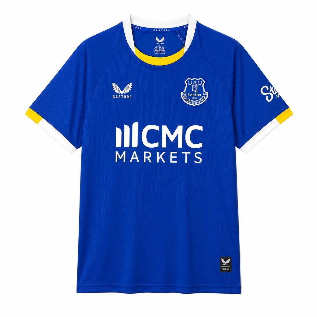 26-27 Everton Mens Home Kit Football T-Shirt AAAAJersey Supply Yupoo 10 4