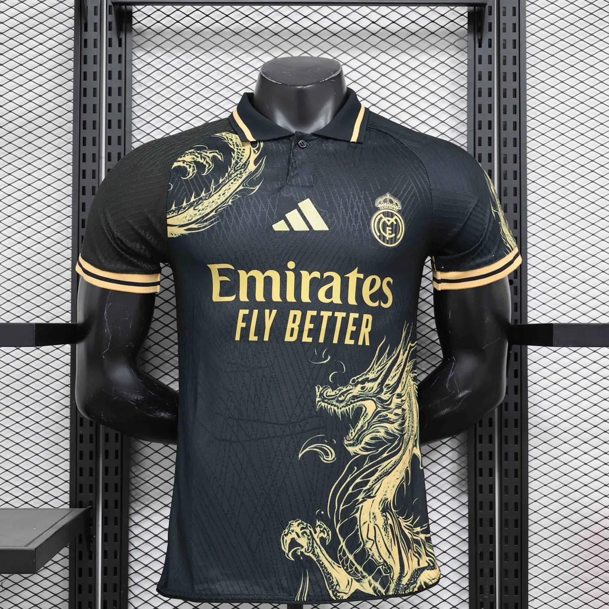 24-25 Real Madrid Dragon Black Special Edition Player Version Shirt AAAAJersey Supplier Yupoo 5