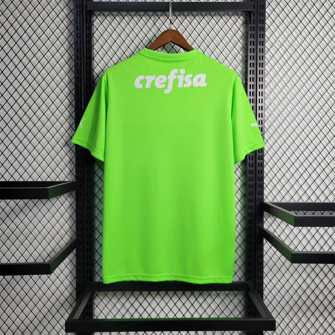 23-24 Palmeiras fluorescent green goalkeeper 9