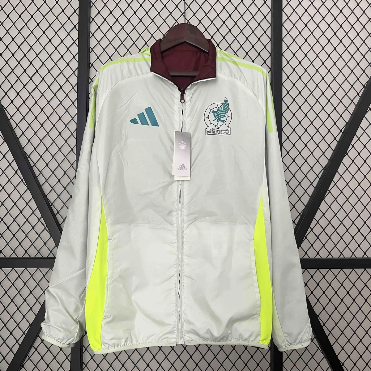 2024 Mexico Trench Coat Reversible Windbreaker Double-Sides Jacket AAAAJersey Supplier Yupoo 1
