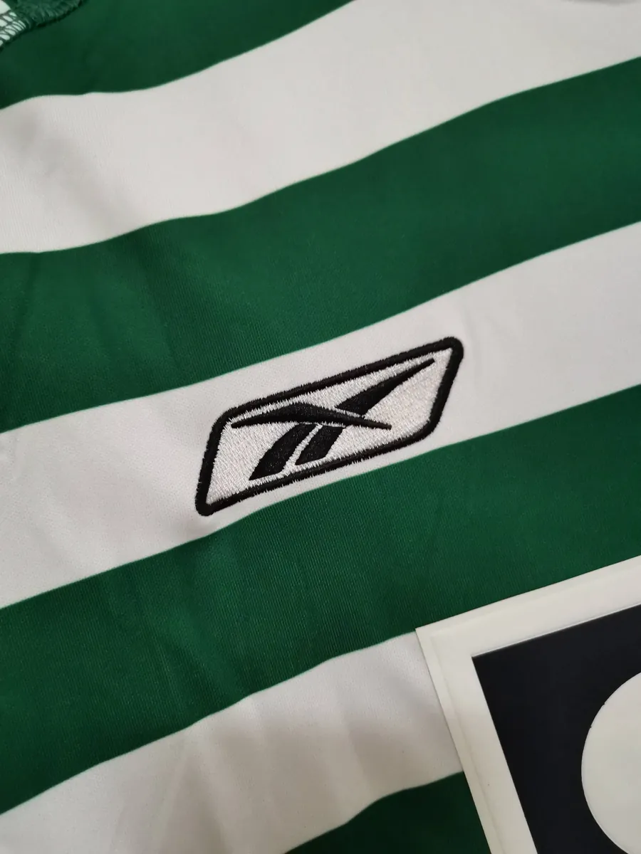 03-04 Sporting Lisbon Home Retro Kit Vintage Shirt Football Jerseys Yupoo 2