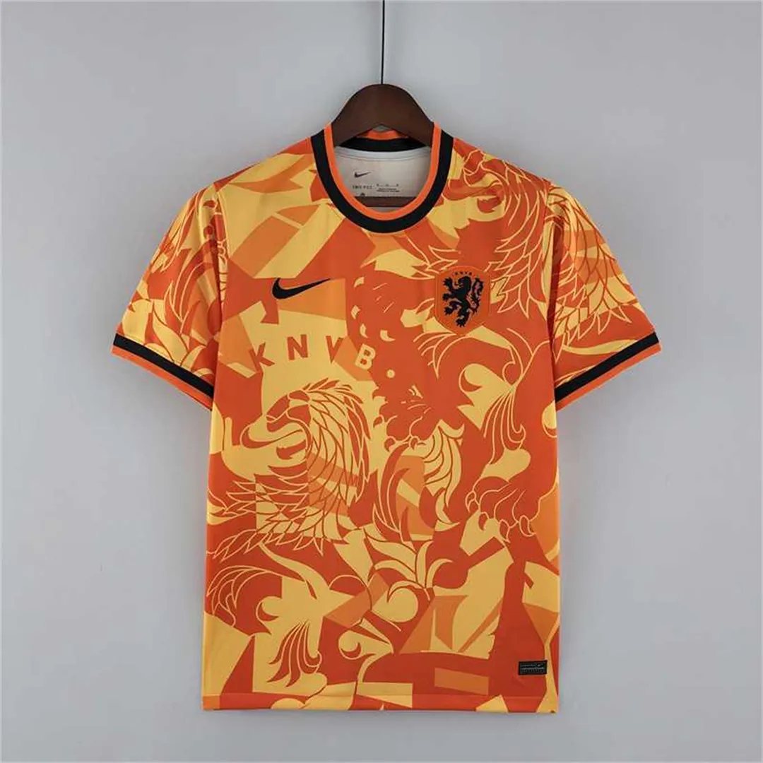 2022 Netherlands training suit orange 9