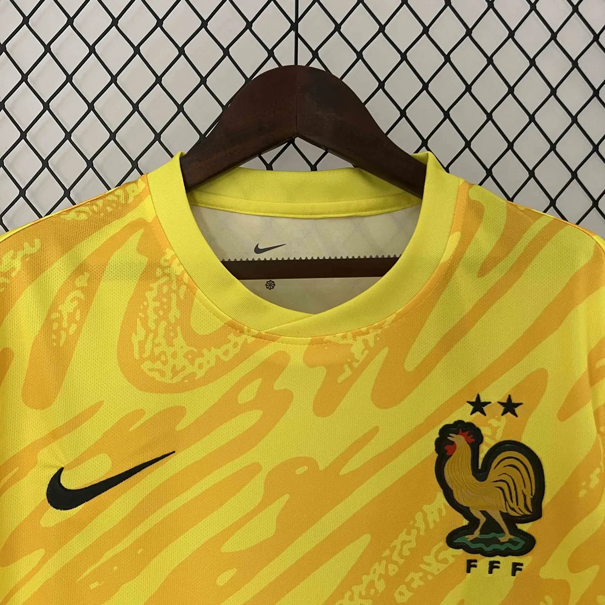 2024 France Goalkeeper Yellow Kit UEFA Euro Football Replicas Yupoo 1