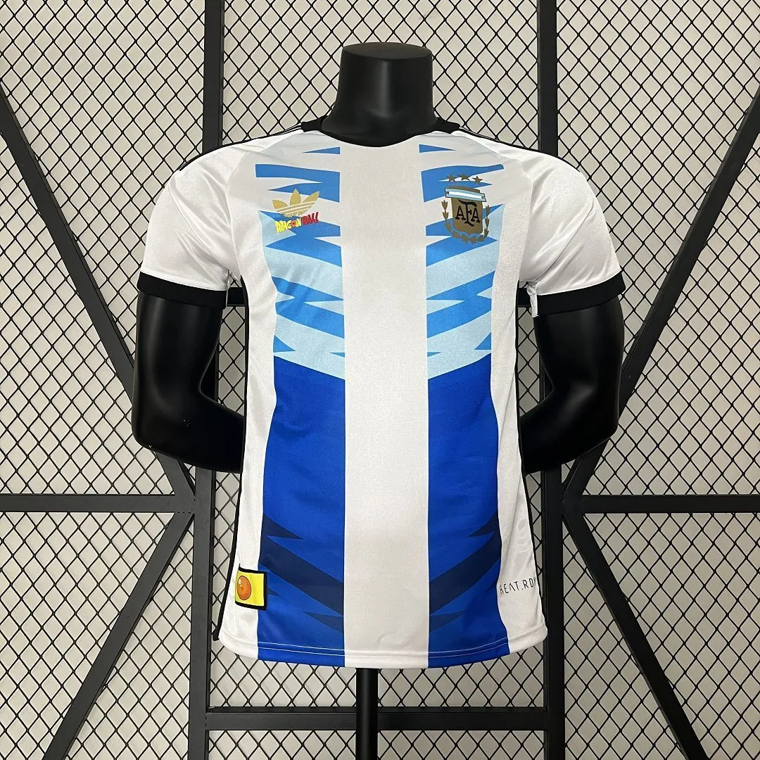 2024 Argentina Dragon Ball Special Edition Kit Player Version Shirt Football Replicas Yupoo 8