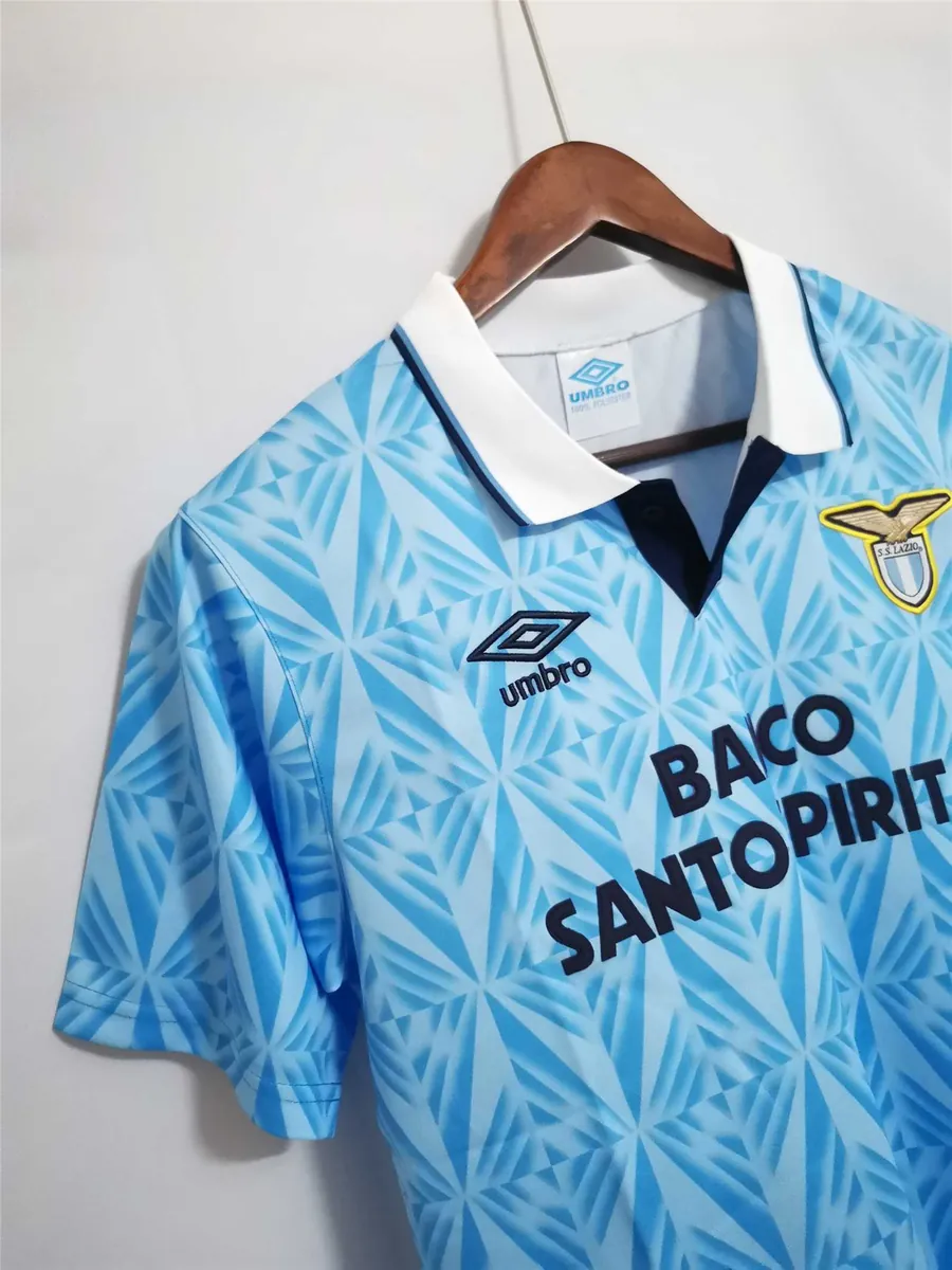 91-92 Lazio home blue 6