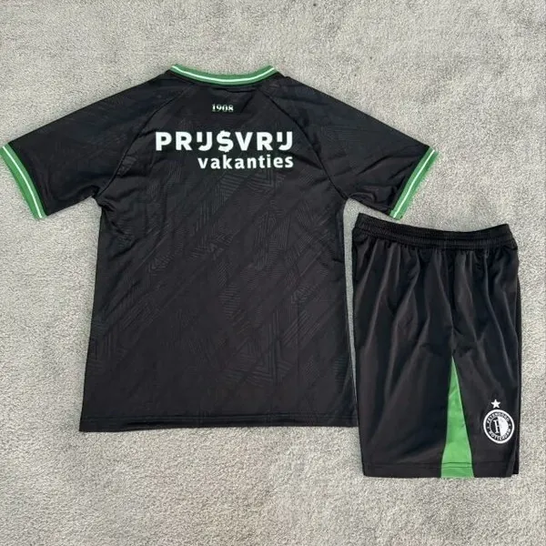 24-25 Feyenoord Away Kid Kits Youth Apparels Soccer AAAAJersey Yupoo 1