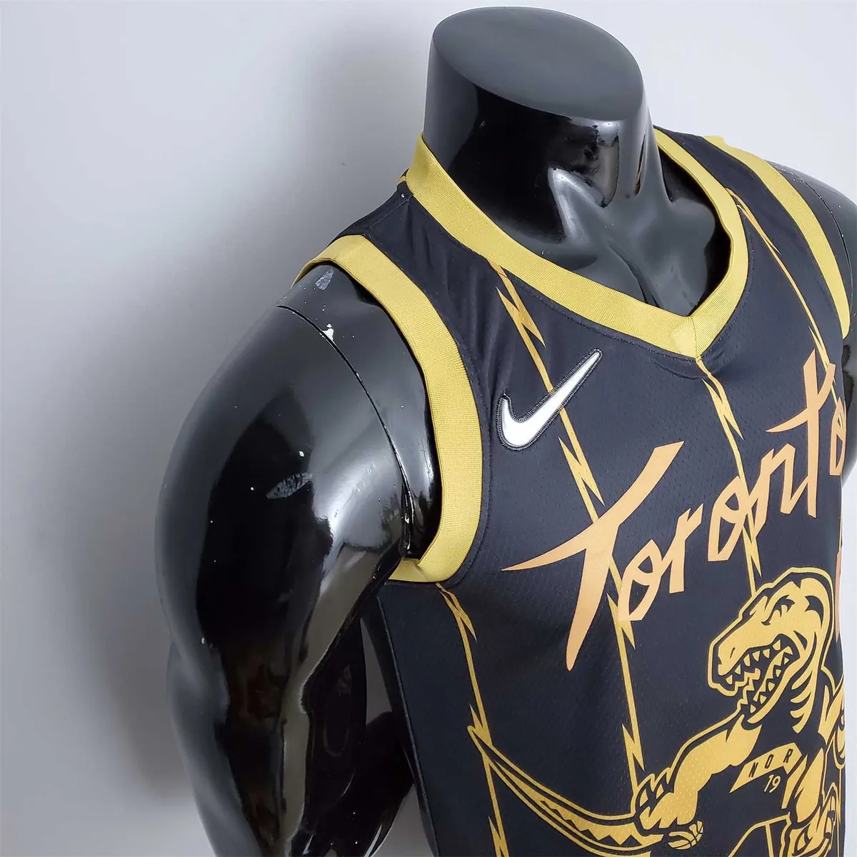 2022 Toronto Raptors SIAKAM#43 City Edition Black NBA Jersey 5