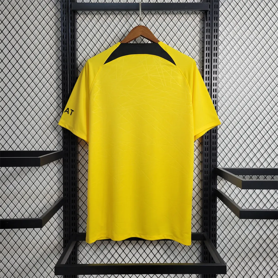 23-24 PSG yellow training T 7