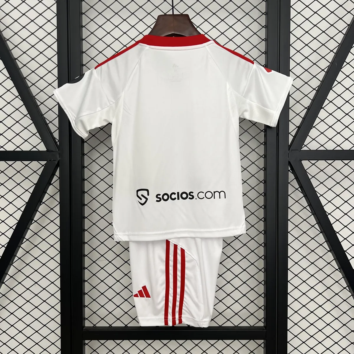 25-26 Sevilla Home Kids Kit Football Youth Sports Suits AAAAJersey Supplier Yupoo 2