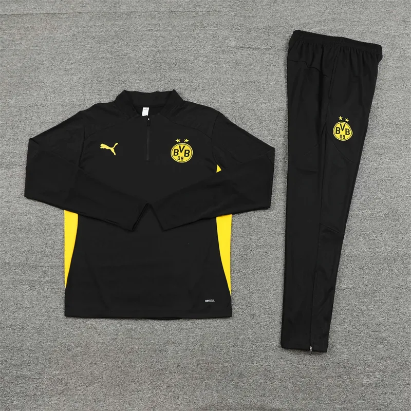 24-25 Dortmund Long Sleeve Training Suit Football Shirts 3